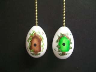 EGG BIRDHOUSE CEILING FAN PULL PULLS  