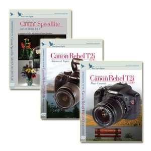  Blue Crane Digital Canon Rebel T2i/550D DVD 3 Pack Volume 