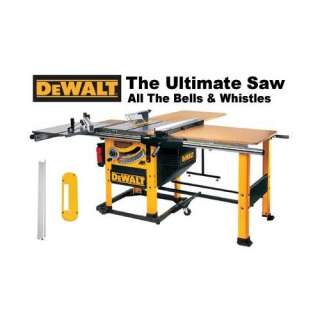 DeWalt DW746 UTSP Ultimate Table Saw Package (DW746, DW7464, DW7463 
