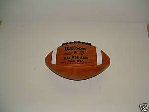 K2 SIZE WILSON LEATHER GAME FOOTBALL  