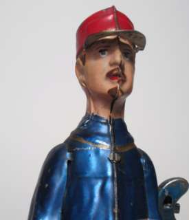   early 1900s LEHMANN Adam the Porter tin Litho wind up toy  