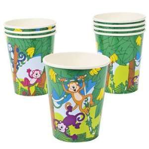  Neon Monkey Cups   Tableware & Party Cups Health 