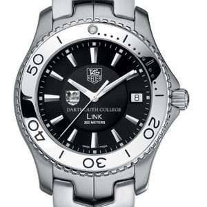 Dartmouth College TAG Heuer Watch   Mens Link Watch with Black Dial 