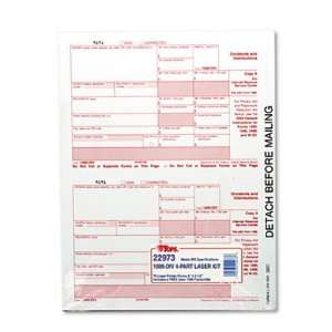  1099 Tax Forms for Laser Printers   5 1/2 x 8, Carbonless 