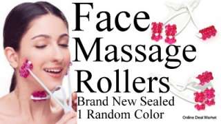 Facial Roller Massager Neck and Face Skin Firming Elasticity Tightener 
