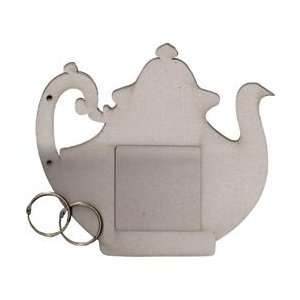   Teapot With 2 Covers, 2 Pages, 2 Rings; 2 Items/Order Arts, Crafts