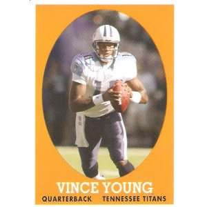  Topps Turn Back The Clock # 4 Vince Young / Tennessee Titans / NFL 