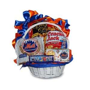 Take Me Out to the Ball Game Mets Themed Gift Basket  