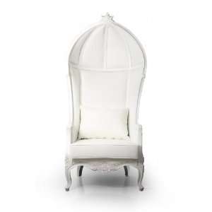  modern and contemporary white baroque enzo armchairs