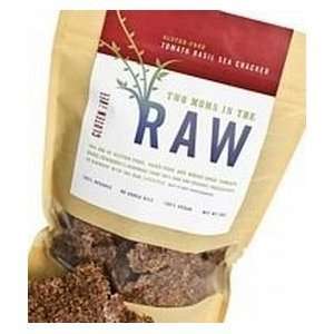 Two Moms in the Raw Tomato Basil Season Gluten Free Crackers, 4 Ounce 