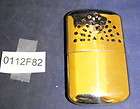 vtg metal hand pocket warmer butane lighter fluid as is