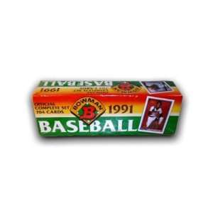  1991 Bowman MLB Factory Set (704 Cards)