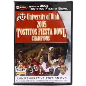  Utah Utes 2005 Tostitos Fiesta Bowl Champions DVD Sports 