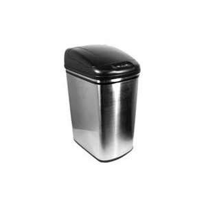   Touchless Stainless Steel 7.9 Gallon Trash Can   DZT 30 1 Home