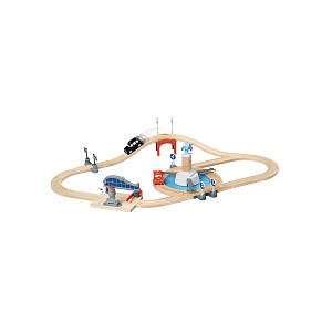   Cars 2 Wood Collection Track Gift Set   London Grand Finale Toys