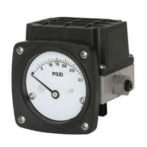 Differential Pressure Gauge/transmitter, 5 PSI; Stainless Steel Body 