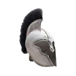 TROJAN HELMET WITH BLACK PLUME