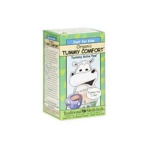   Just for Kids Herbal Tea, Organic Tummy Comfort, 18 ct, (pack of 3