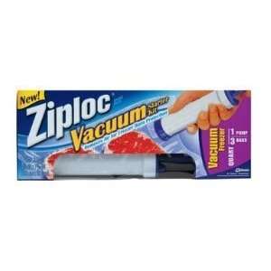   Ziploc Vacuum Pump/Bags Food Storage Bags & Wrap Patio, Lawn & Garden