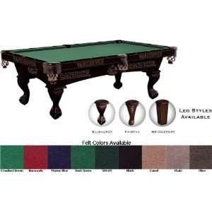  Vancouver Canucks Pool Table Cherry 8 Foot Sports 