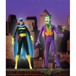   Classic Silver Age Batgirl & Joker Deluxe Action Figure Set Toys