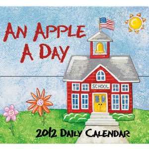  An Apple a Day 2012 Mini Desk Calendar