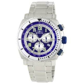   Mens 0617 II Collection Chronograph Blue Dial Stainless Steel Watch