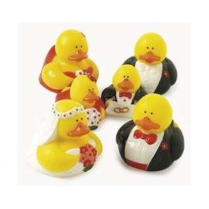  12 Wedding Party Rubber Ducks Toys & Games
