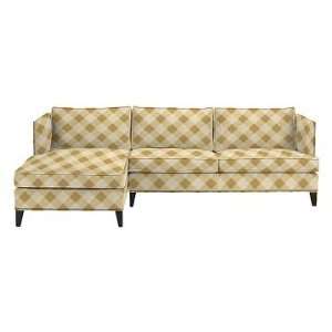 Williams Sonoma Home Hyde Sectional Chaise, Right Arm, Picnic Ikat 