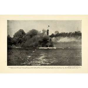  1915 Print World War I Battleship Warfare Wartime WWI 