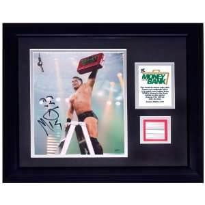  The Miz Autographed WWE Money in the Bank Plaque Mike 